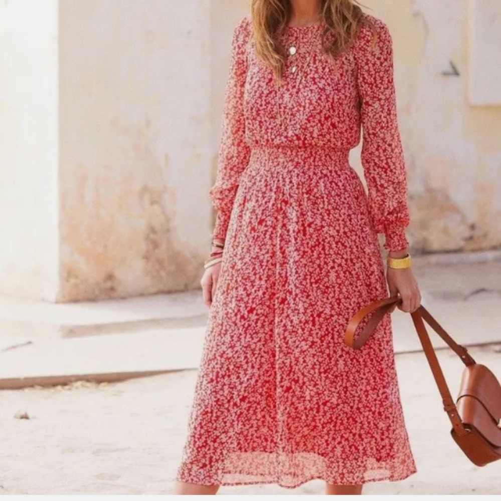 COPY - Sezane Robe Julia fleursp dress